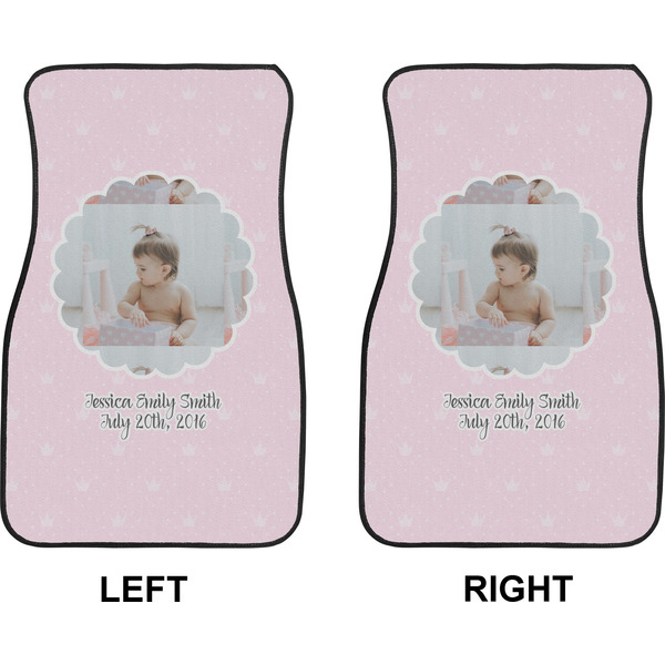 Baby Girl Photo Car Mat Front - Approval