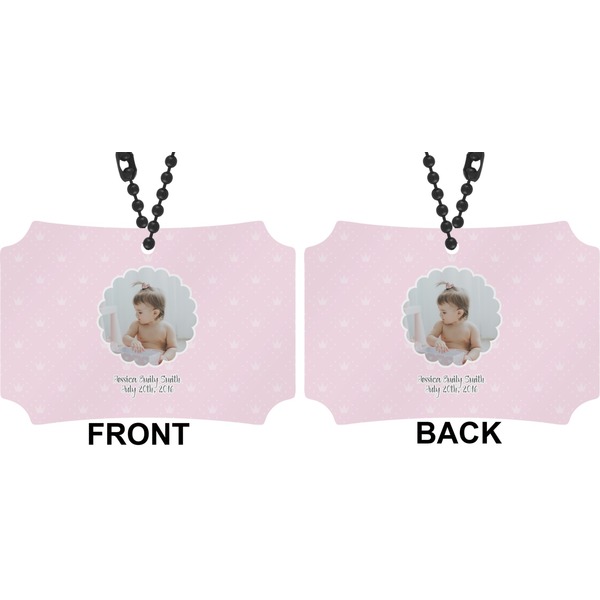 Baby Girl Photo Car Ornament - Berlin (Approval)