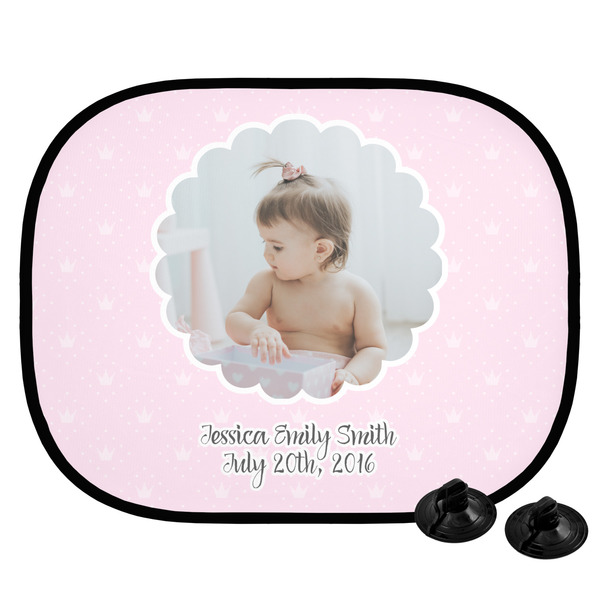 Custom Baby Girl Photo Car Side Window Sun Shade (Personalized)