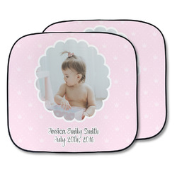 Baby Girl Photo Car Sun Shade - Two Piece