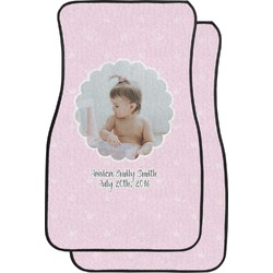 Baby Girl Photo Car Floor Mats (Front Seat) (Personalized)