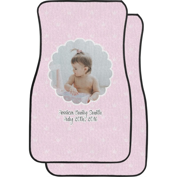 Custom Baby Girl Photo Car Floor Mats (Personalized)