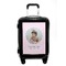 Baby Girl Photo Carry On Hard Shell Suitcase - Front