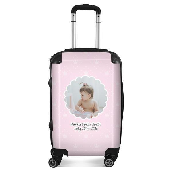 Custom Baby Girl Photo Suitcase - 20" Carry On (Personalized)
