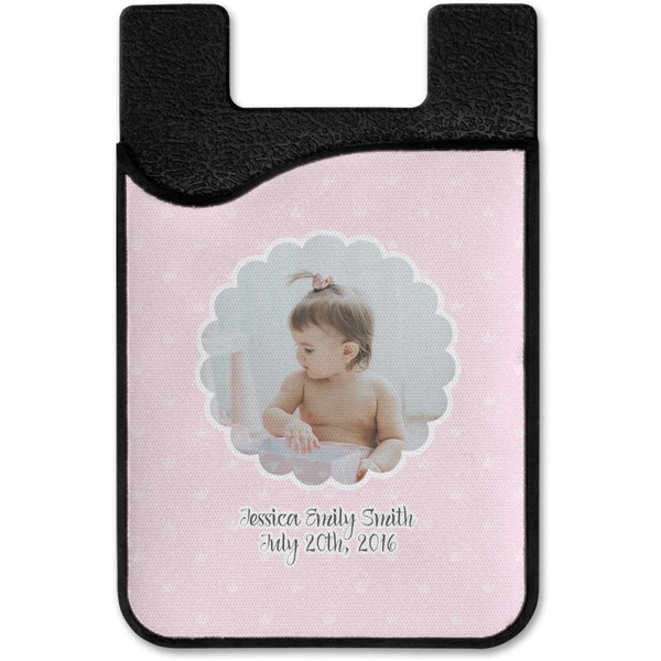 Baby Girl Photo Cell Phone Credit Card Holder