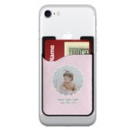 Baby Girl Photo 2-in-1 Cell Phone Credit Card Holder & Screen Cleaner (Personalized)