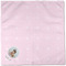 Baby Girl Photo Cloth Napkins - Personalized Dinner (Full Open)