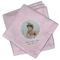 Baby Girl Photo Cloth Napkins - Personalized Lunch (PARENT MAIN Set of 4)