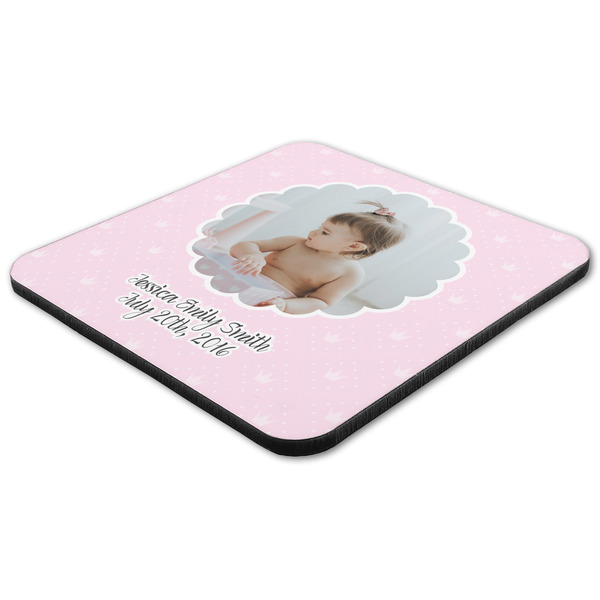 Baby Girl Photo Coaster Set - FLAT (one)