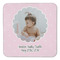 Baby Girl Photo Coaster Set - FRONT (one)
