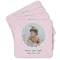 Baby Girl Photo Cork Coaster - Set of 4