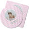 Baby Girl Photo Rubber Backed Coaster (Personalized)