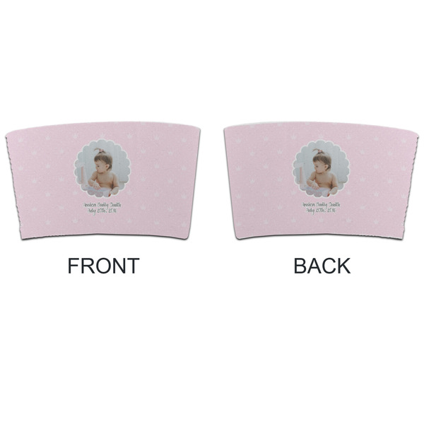 Baby Girl Photo Coffee Cup Sleeve - APPROVAL