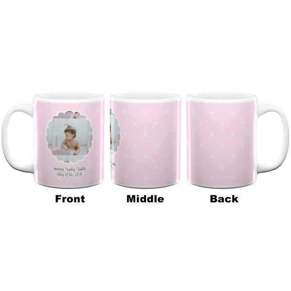 Baby Girl Photo Coffee Mug - 11 oz - White APPROVAL