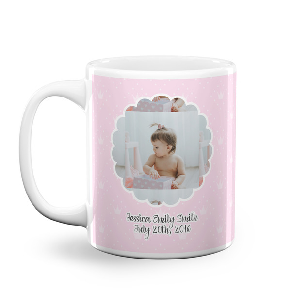 Custom Baby Girl Photo Coffee Mug