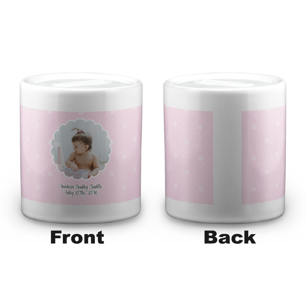 Baby Girl Photo Coin Bank - Apvl