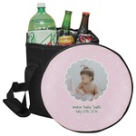 Baby Girl Photo Collapsible Cooler & Seat (Personalized)