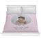 Baby Girl Photo Comforter - King (Personalized)