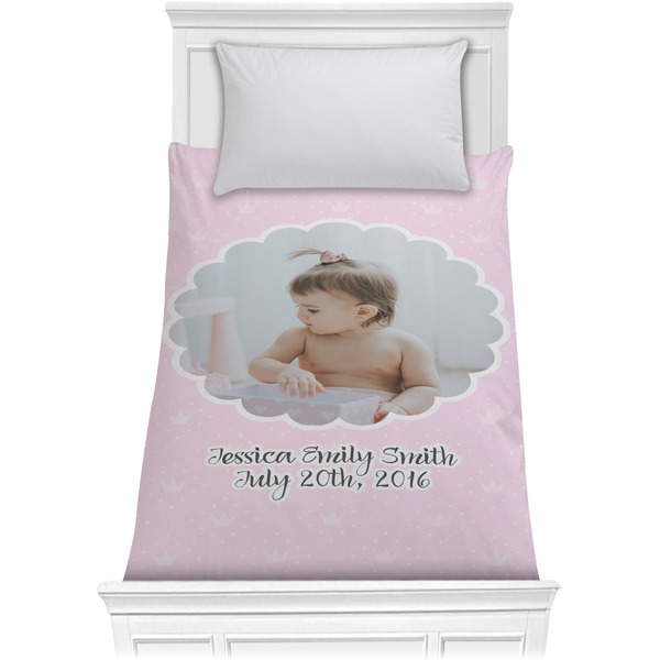 Baby Girl Photo Comforter (Twin)