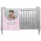 Baby Girl Photo Crib Comforter / Quilt (Personalized)