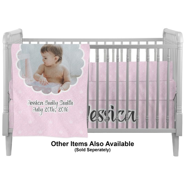 Baby Girl Photo Crib - Profile Sold Seperately