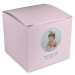Baby Girl Photo Cube Favor Gift Boxes