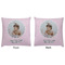 Baby Girl Photo Decorative Pillow Case - Approval