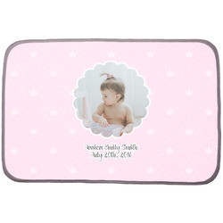 Baby Girl Photo Dish Drying Mat (Personalized)