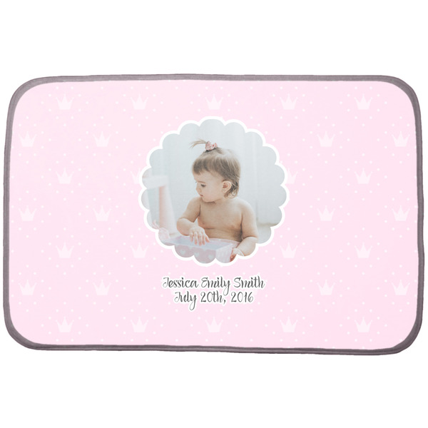 Custom Baby Girl Photo Dish Drying Mat (Personalized)