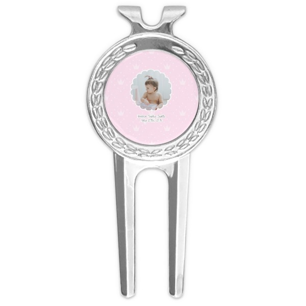 Custom Baby Girl Photo Golf Divot Tool & Ball Marker (Personalized)