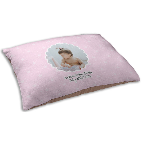 Baby Girl Photo Dog Bed - SMALL
