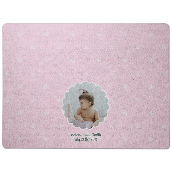Baby Girl Photo Dog Food Mat - Medium without bowls