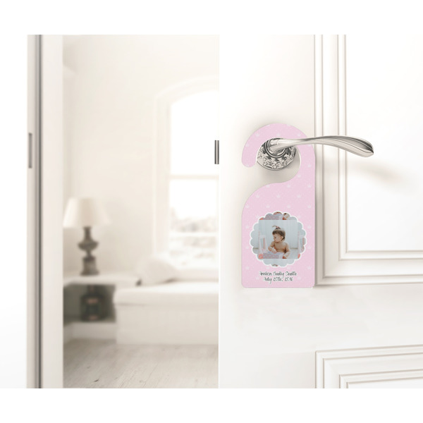 Baby Girl Photo Door Hanger - LIFESTYLE