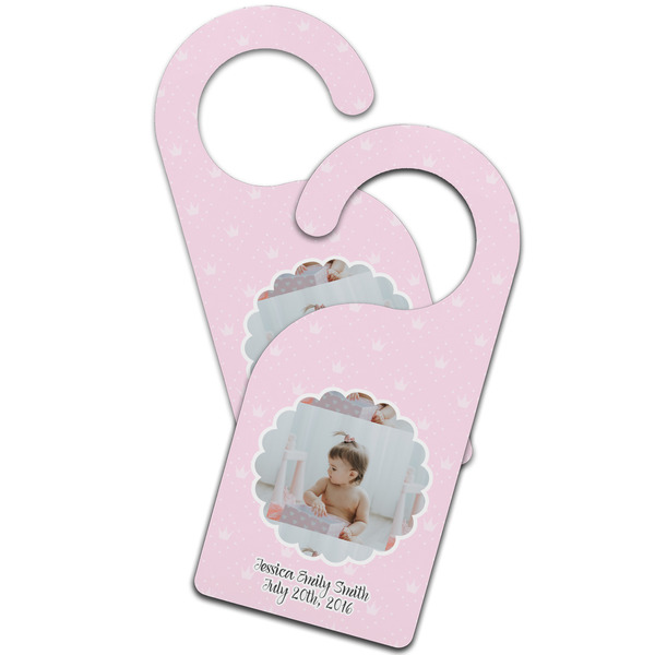 Baby Girl Photo Door Hanger - MAIN