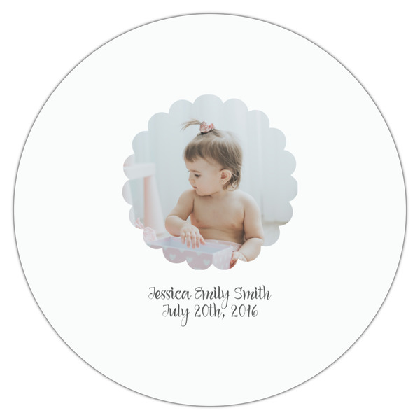 Baby Girl Photo Drink Topper - XSmall - Single