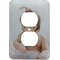 Baby Girl Photo Electric Outlet Plate
