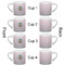 Baby Girl Photo Espresso Cup - 6oz (Double Shot Set of 4) APPROVAL