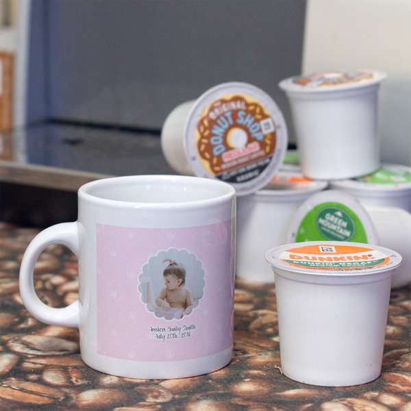 Baby Girl Photo Espresso Cup - Single Lifestyle