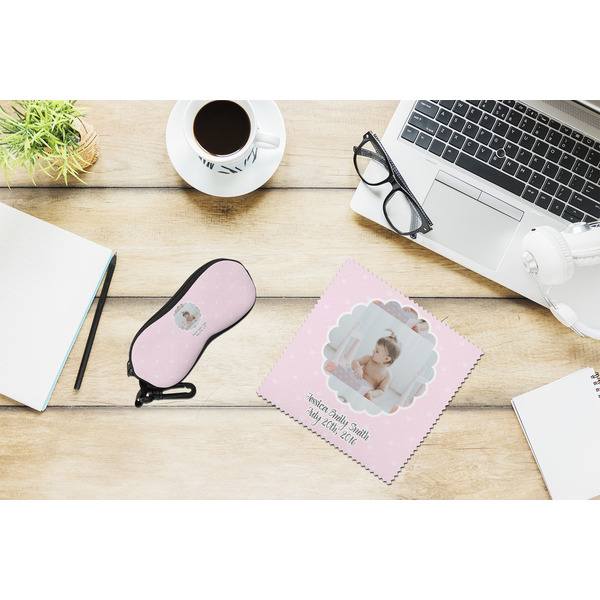 Baby Girl Photo Eyeglass Case and Cloth Set - LIFESTYLE