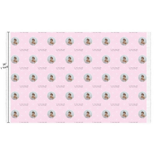 Baby Girl Photo Fabric Full Yard