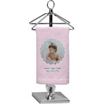Baby Girl Photo Finger Tip Towel - Full Print (Personalized)