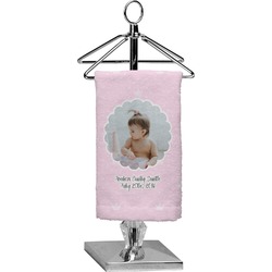 Baby Girl Photo Finger Tip Towel - Full Print (Personalized)