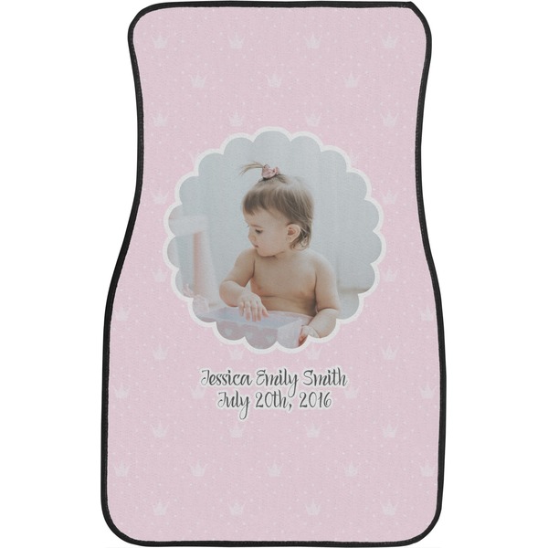 Baby Girl Photo Front Seat Car Mat