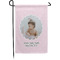 Baby Girl Photo Small Garden Flag - Single Sided