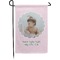 Baby Girl Photo Garden Flag & Garden Pole