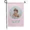Baby Girl Photo Small Garden Flag - Double Sided