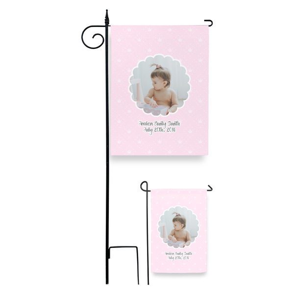 Baby Girl Photo Garden Flag - PARENT/MAIN