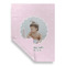 Baby Girl Photo Garden Flags - Large - Double Sided - FRONT FOLDED