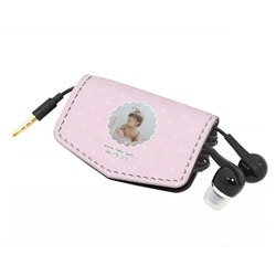 Baby Girl Photo Genuine Leather Cord Wrap (Personalized)