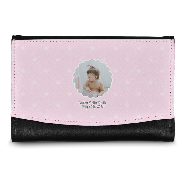 Custom Baby Girl Photo Genuine Leather Women's Wallet - Small
